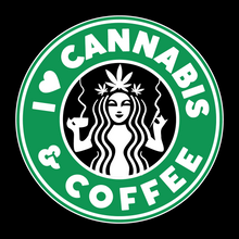 Load image into Gallery viewer, I Love Cannabis and Coffee - WED - 014 / Weed
