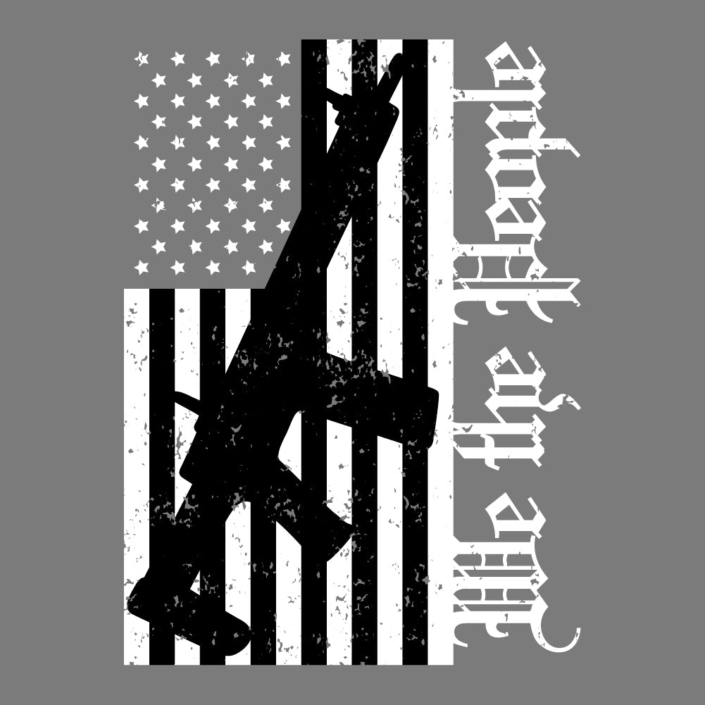 GUN FLAG - USA - 099 USA FLAG