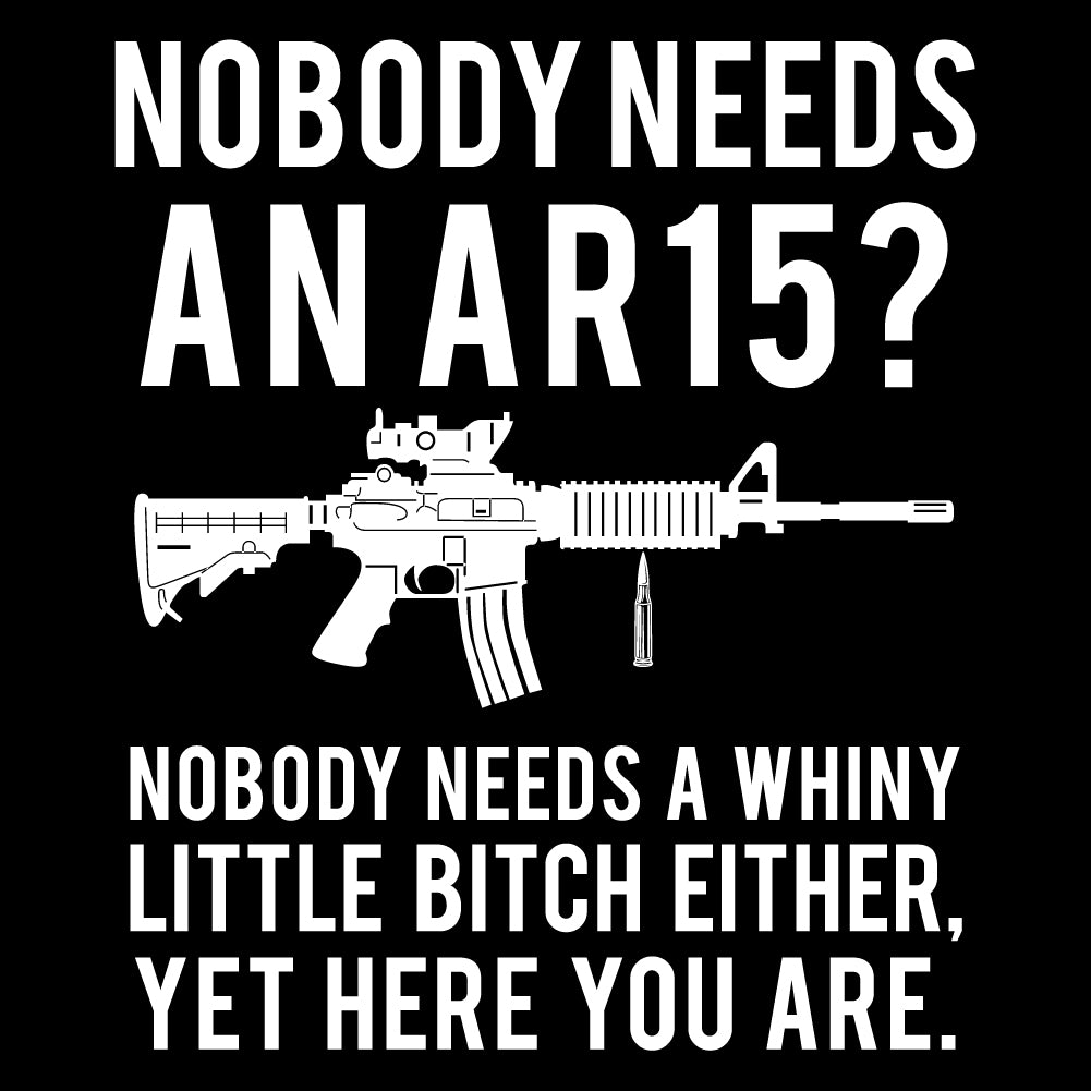 NOBODY NEEDS AN AR15 - USA - 117
