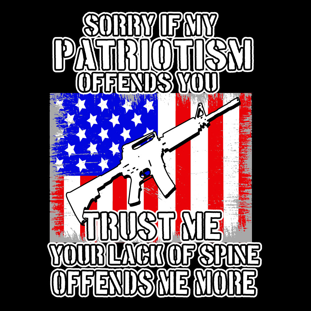 SORRY IF MY PATRIOTISM - USA - 069 USA FLAG