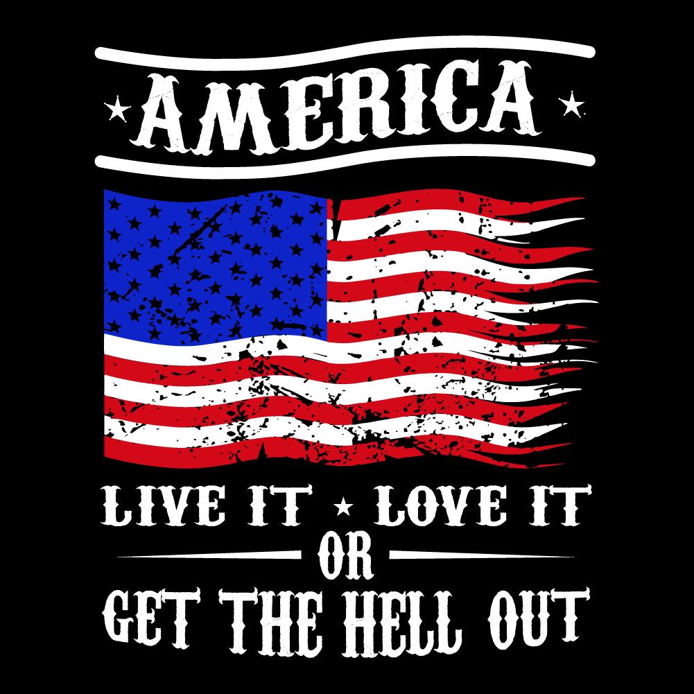 AMERICA LIVE IT LOVE IT - USA - 066 USA FLAG