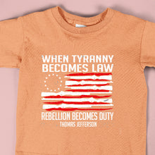 Load image into Gallery viewer, WHEN TYRANNY BECOMES LAW USA FLAG - USA - 106
