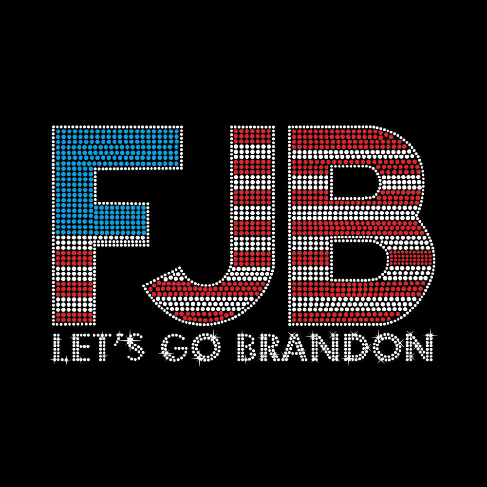FJB Let's Go Brandon | Rhinestones - RHN - 015