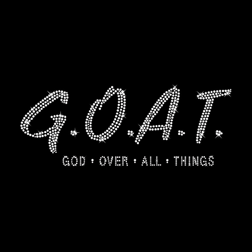 God Over All Things | Rhinestones - RHN - 020