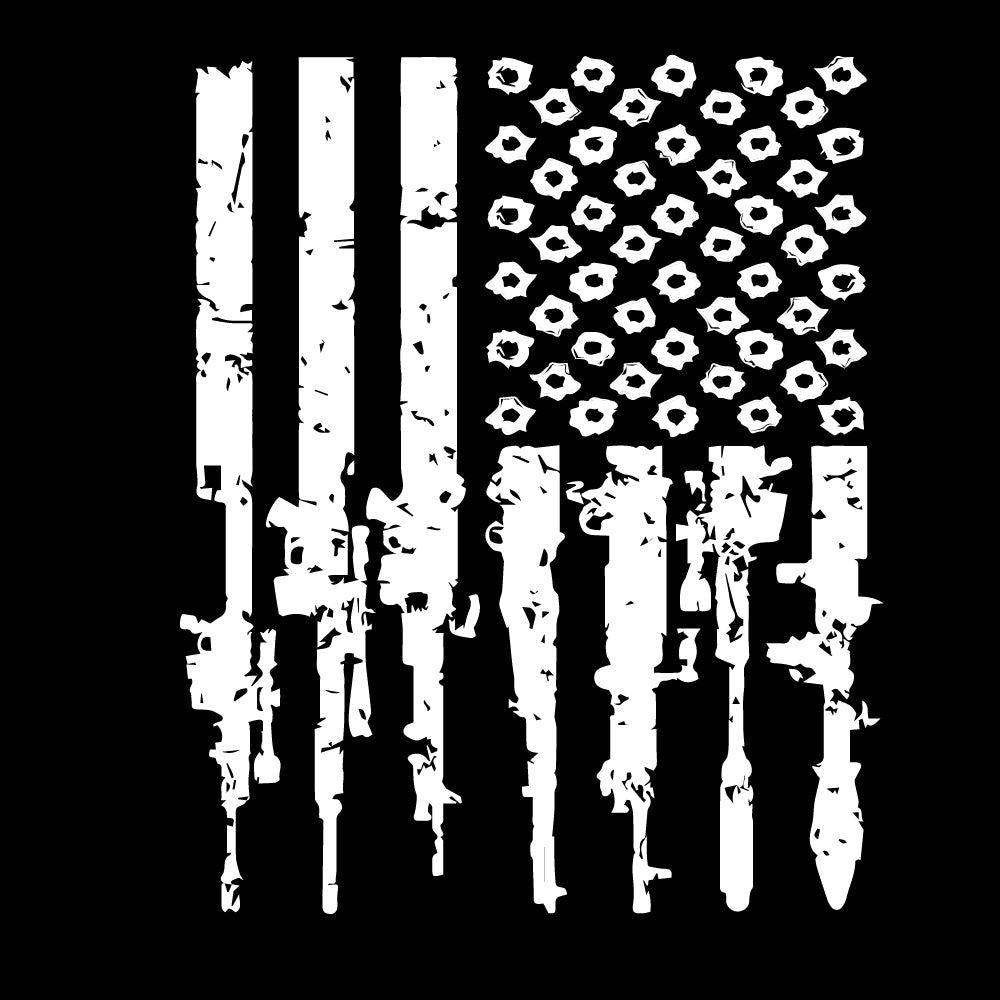USA Guns Flag - USA - 081