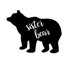 Load image into Gallery viewer, Sister Bear (Black) - BEA - 029
