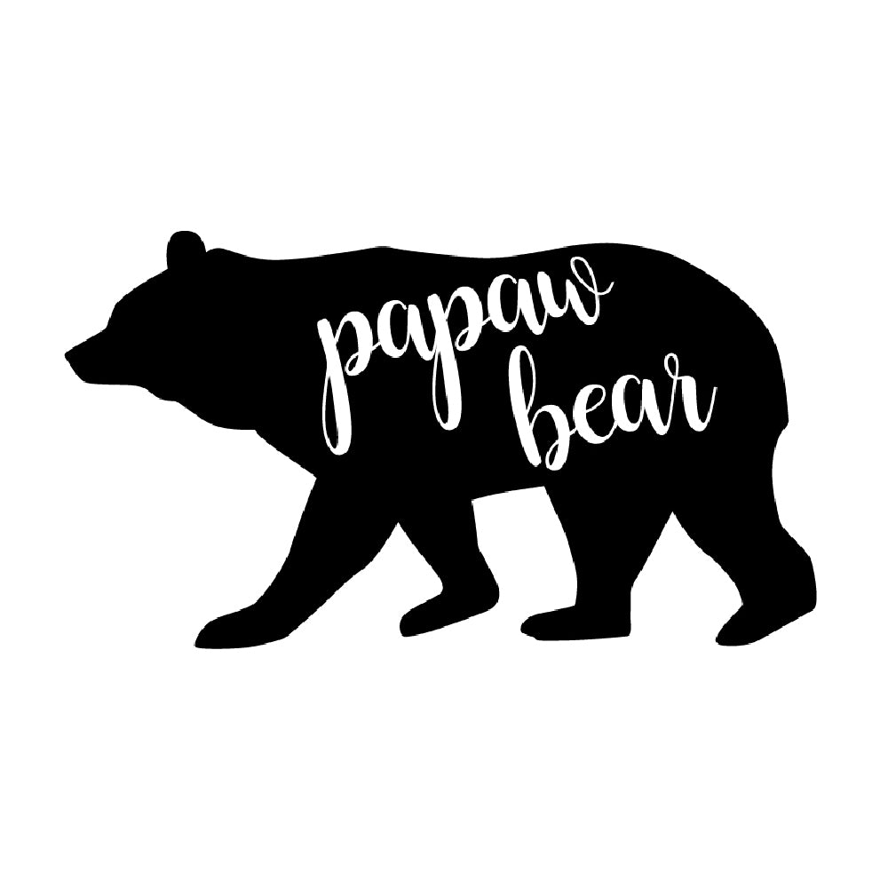 Papaw Bear (Black) - BEA - 026