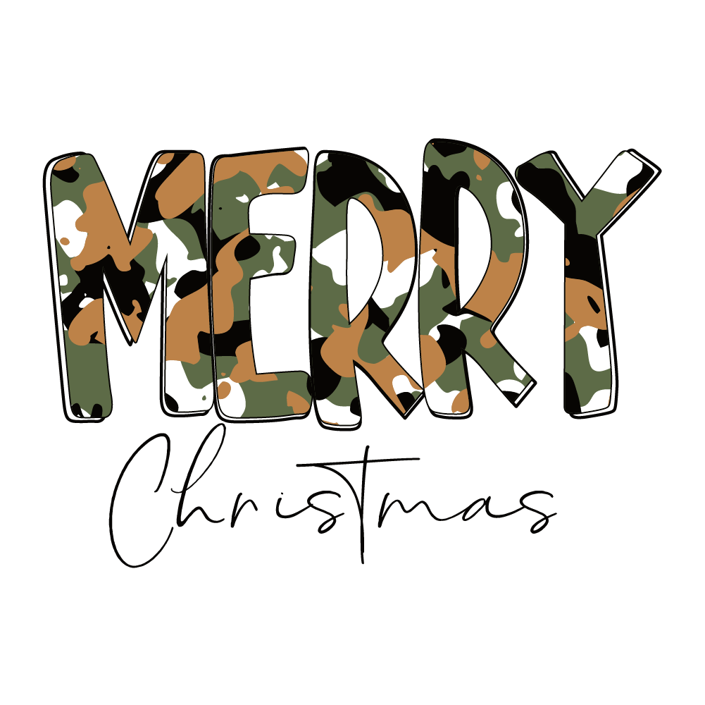 MERRY CHRISTMAS Army - XMS - 027  / Christmas