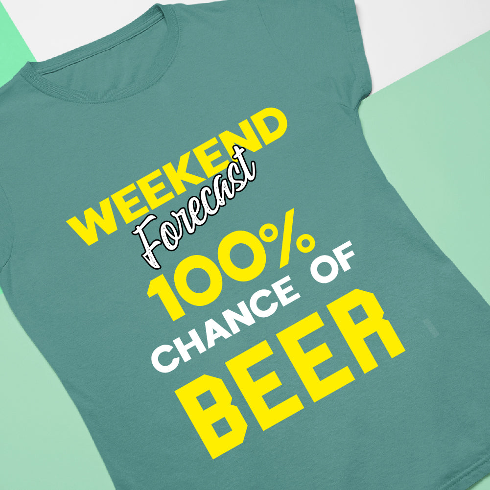 Weekend Forecast 100% Chance of Beer - BER - 009