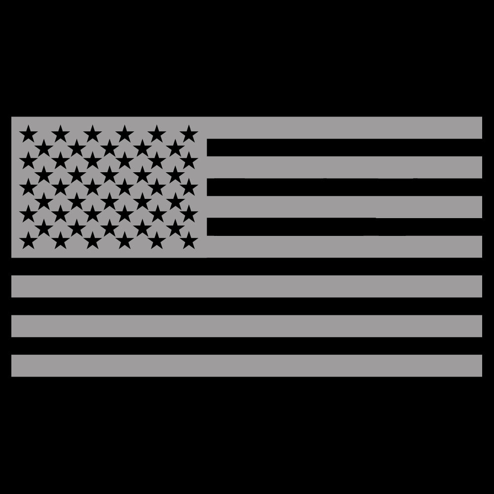 USA POCKET - GRAY - USA - 163 USA FLAG