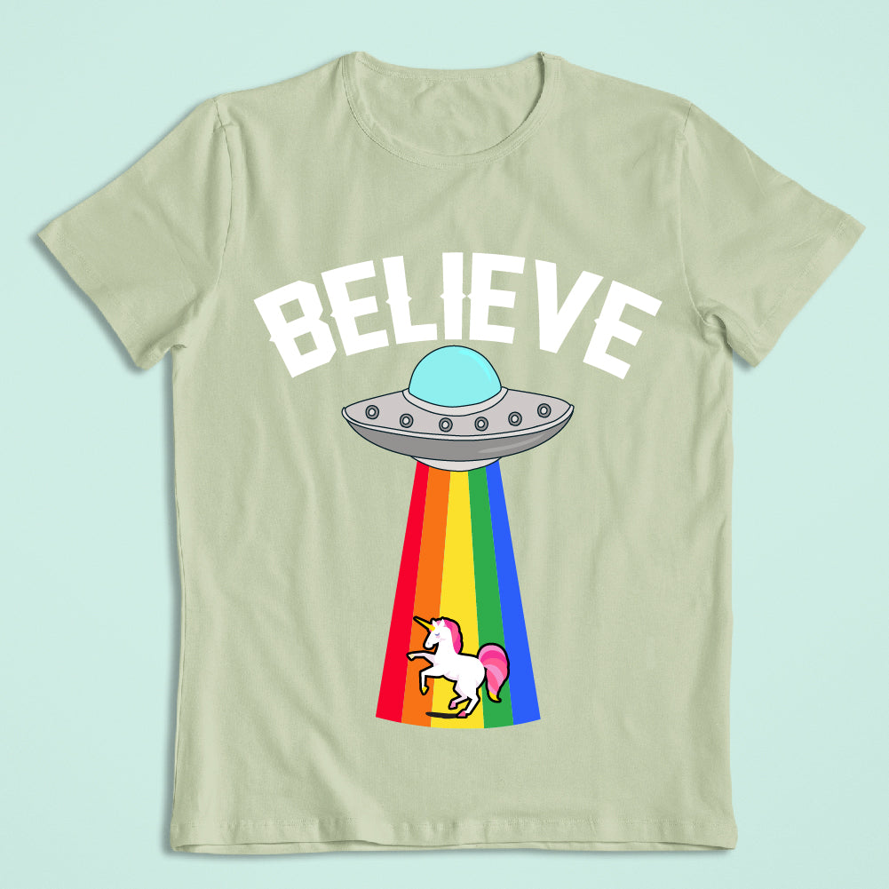 UFO Spaceship BELIEVE IN UNICORNS- PRD - 021