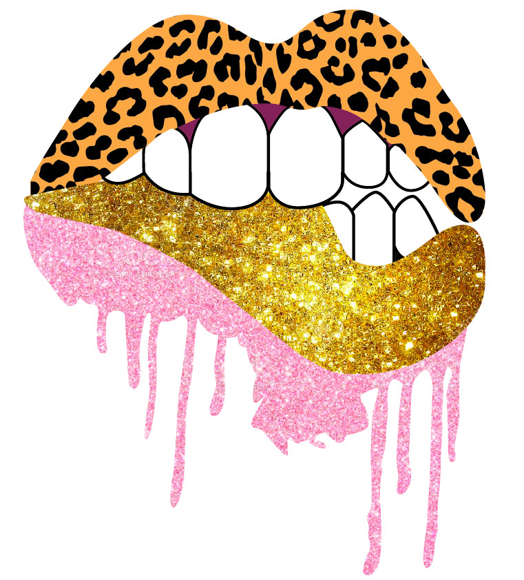 Golden Lips | Glitter - GLI - 005