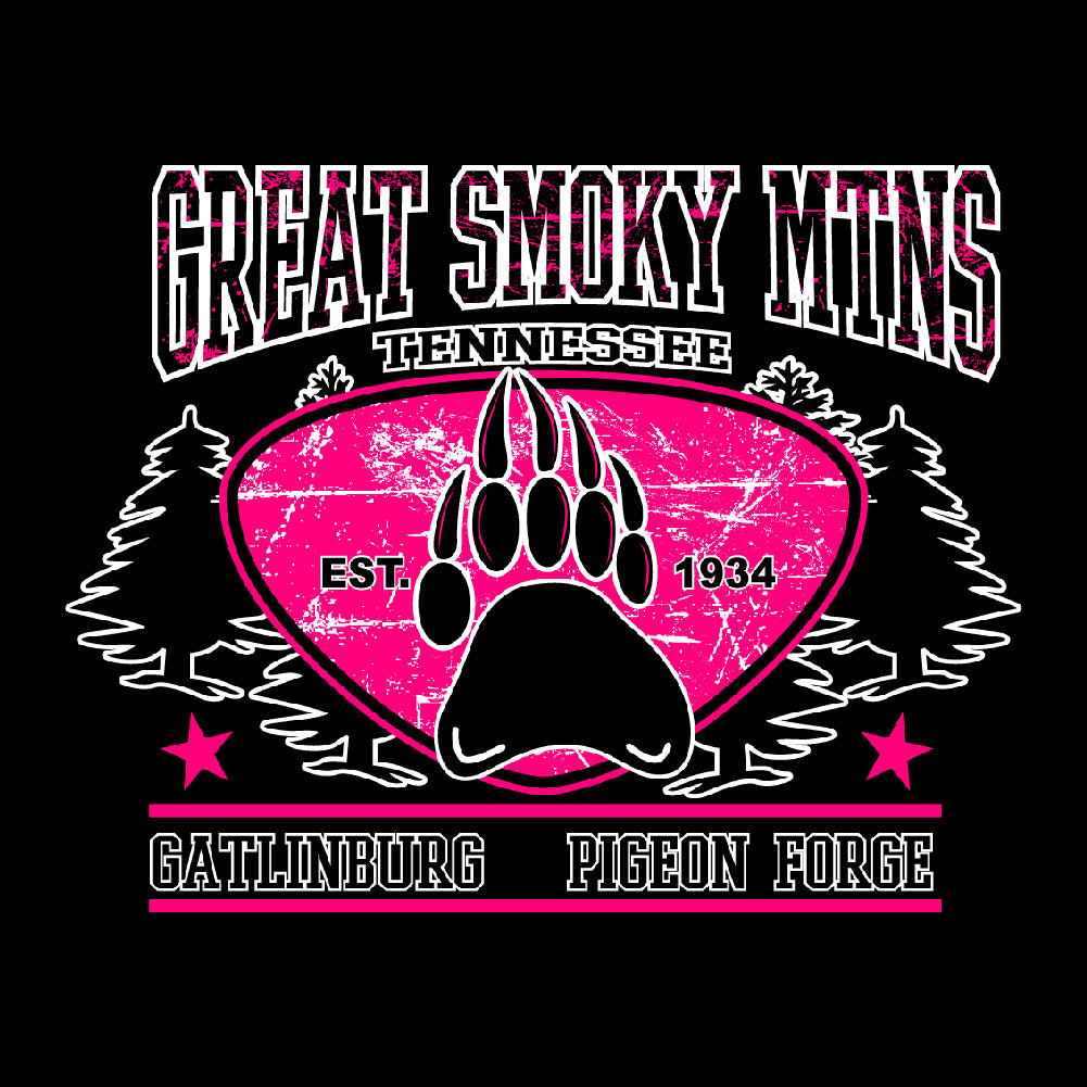GSM - 2 - Bear Paw Pink - Kids