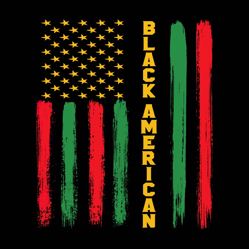 Black American Flag - JNT - 034