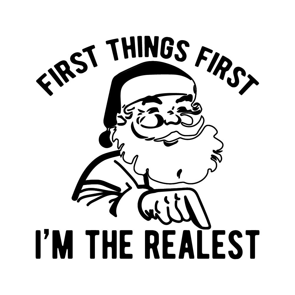 SANTA FIRST THINGS FIRST- XMS - 257