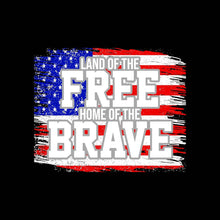 Load image into Gallery viewer, LAND OF THE FREE HOME OF THE BRAVE - PK - USA - 002 USA FLAG
