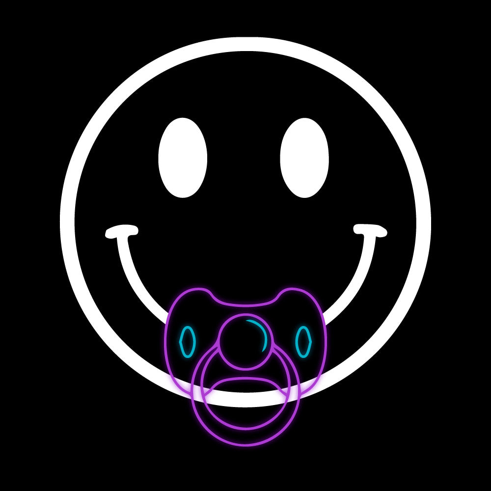 Pacifier trippy smile- BOH - 104