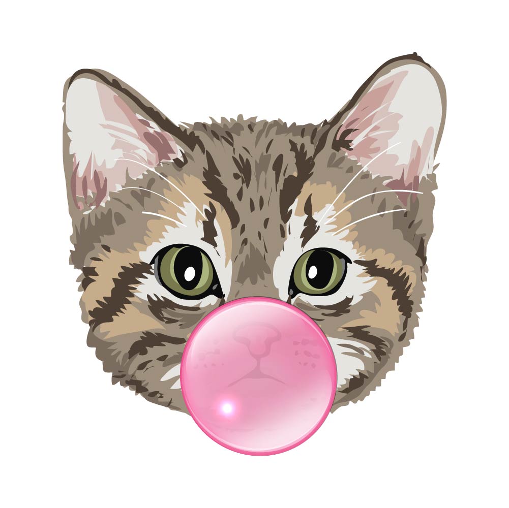 CAT Bubble gum - CAT - 017