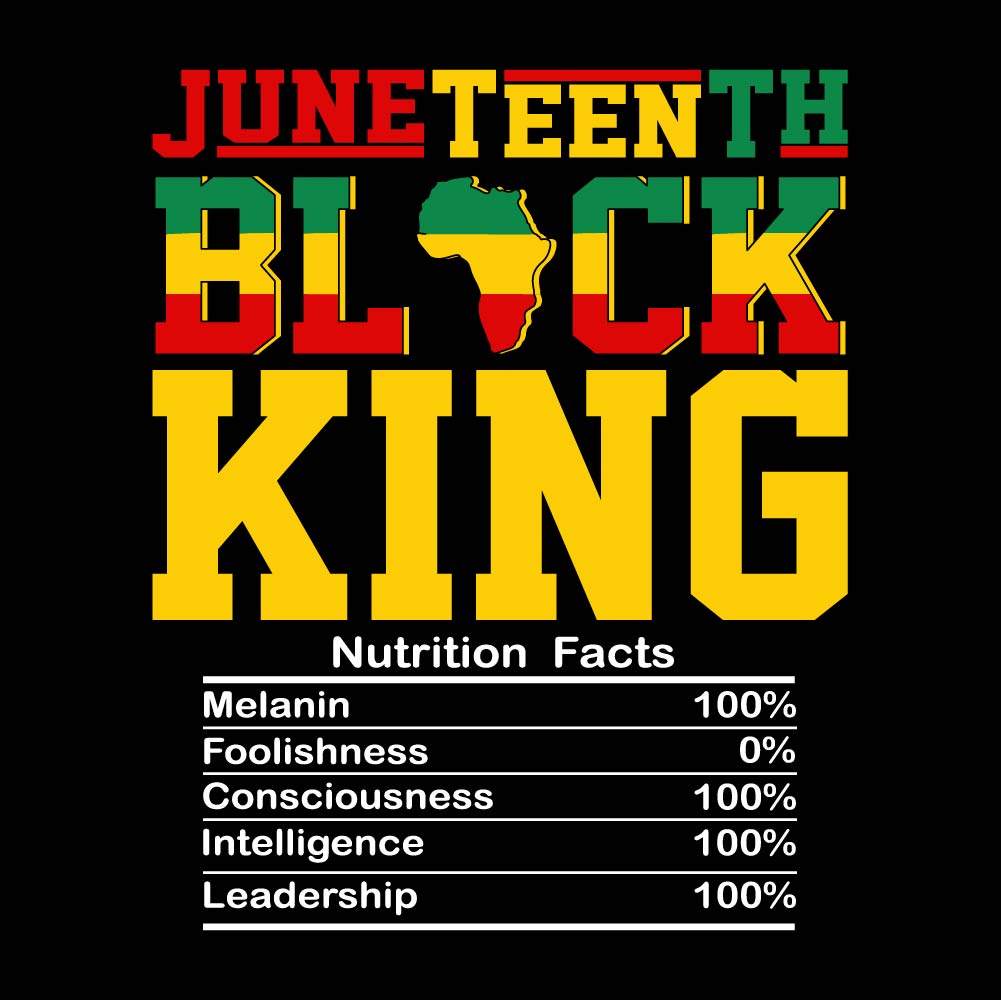 Juneteenth Black King - JNT - 039