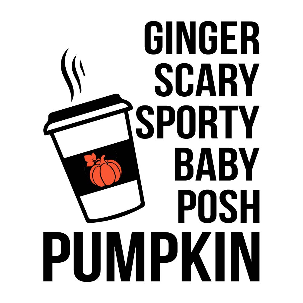 GINGER SCARY SPORTY Pumpkin Coffee - HAL - 133