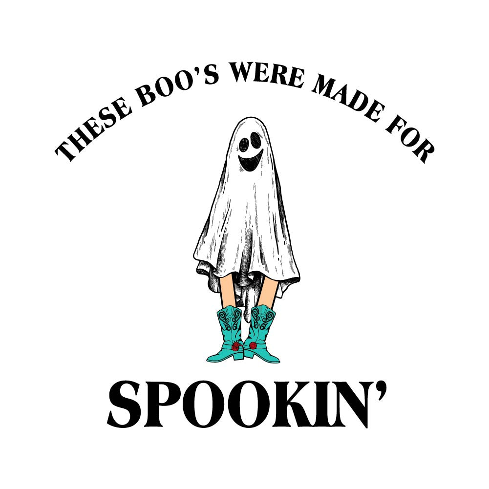 THESE BOO'S WERE MADE FOR SPOOKIN - HAL - 138