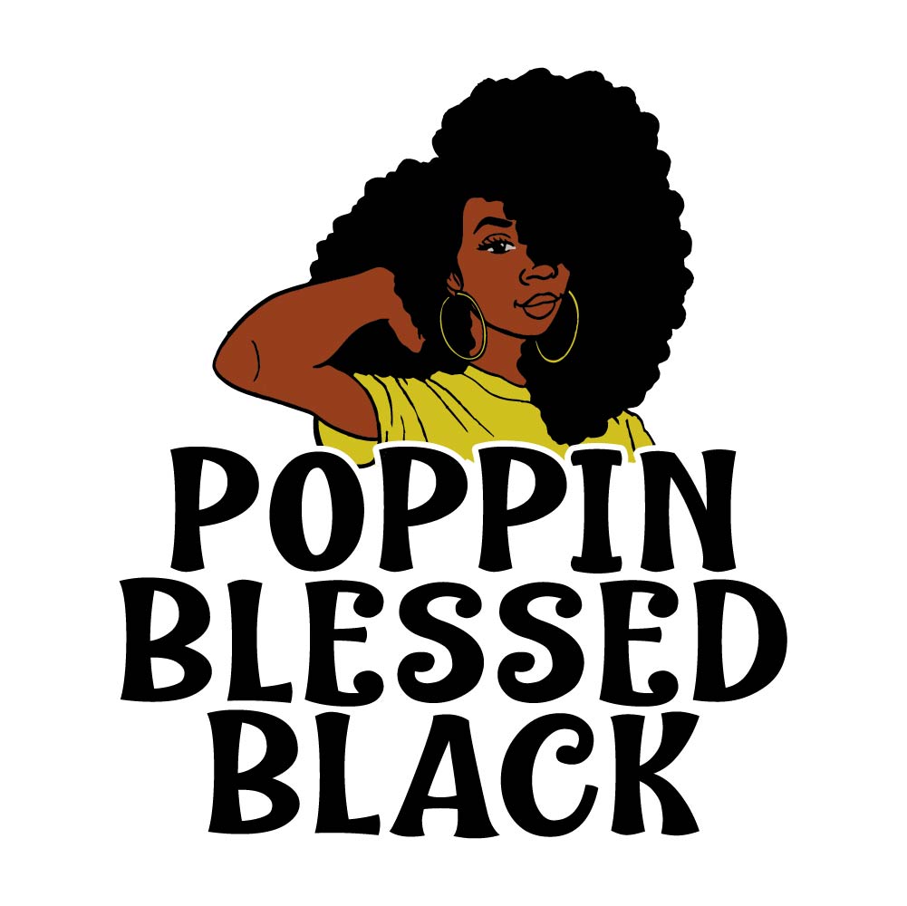 Poppin' Blessed Black - URB - 214