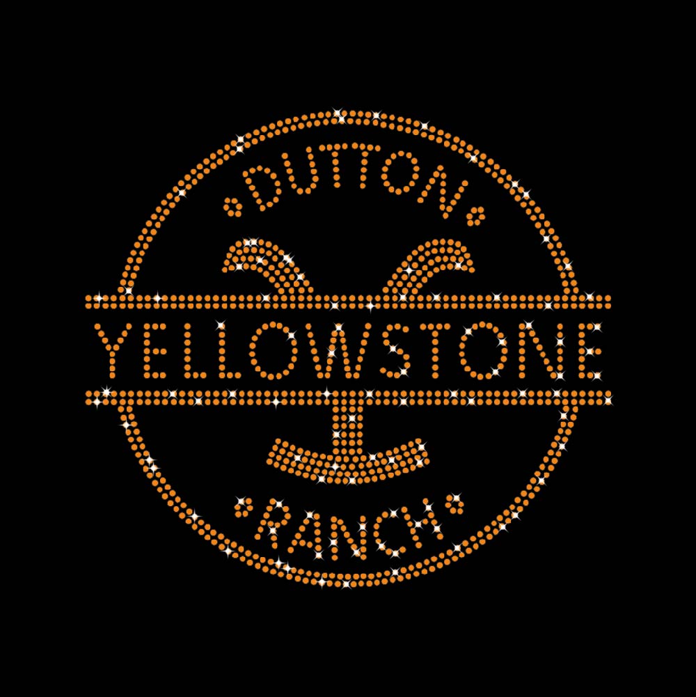 Dutton Ranch Yellowstone | Rhinestones - RHN - 095