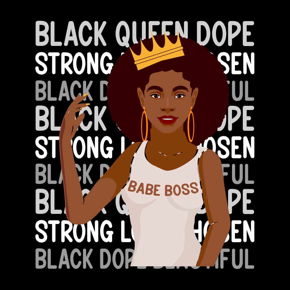 Babe Boss Black Queen - URB - 171