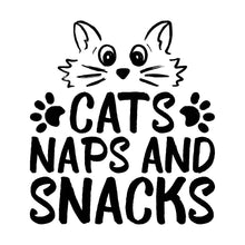 Load image into Gallery viewer, CATS NAPS AND SNACKS - CAT - 021
