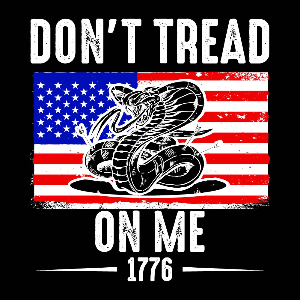 DON'T TREAD ON ME - PK - USA - 023 USA FLAG