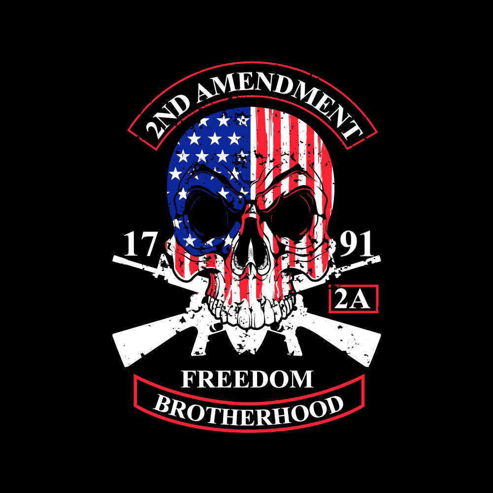 2nd Amendment - Freedom Brotherhood - PK - USA - 020 USA FLAG