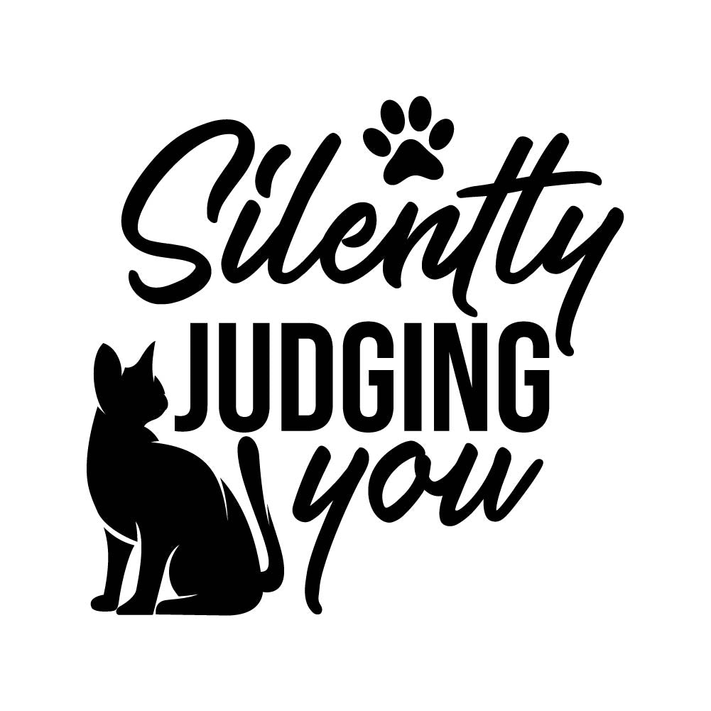 SILENTTY JUDGING YOU - CAT - 023