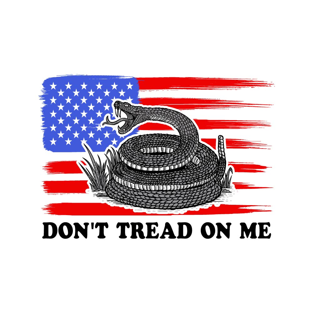 DON'T TREAD ON ME - USA - 190 USA FLAG
