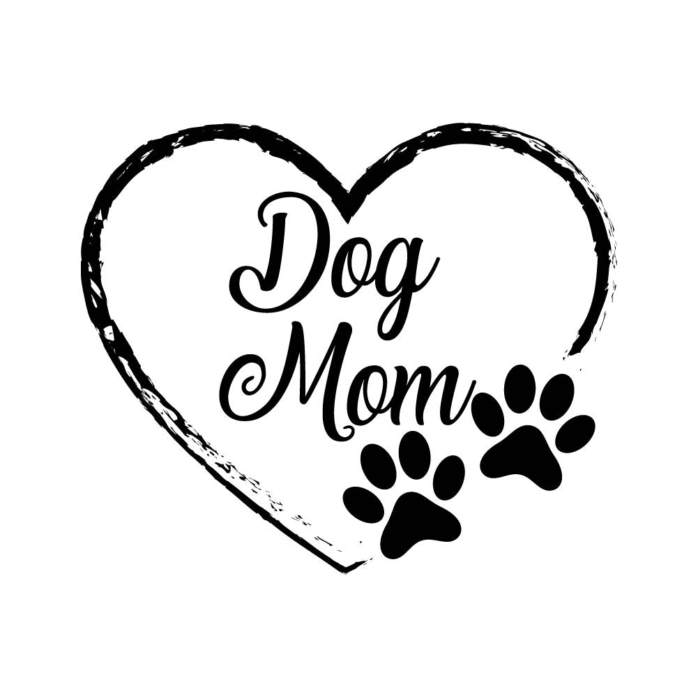 DOG MOM Heart paw - PET - 017