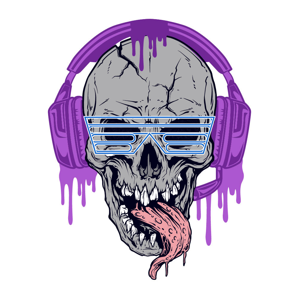 Punk Music Skull - BOH - 125