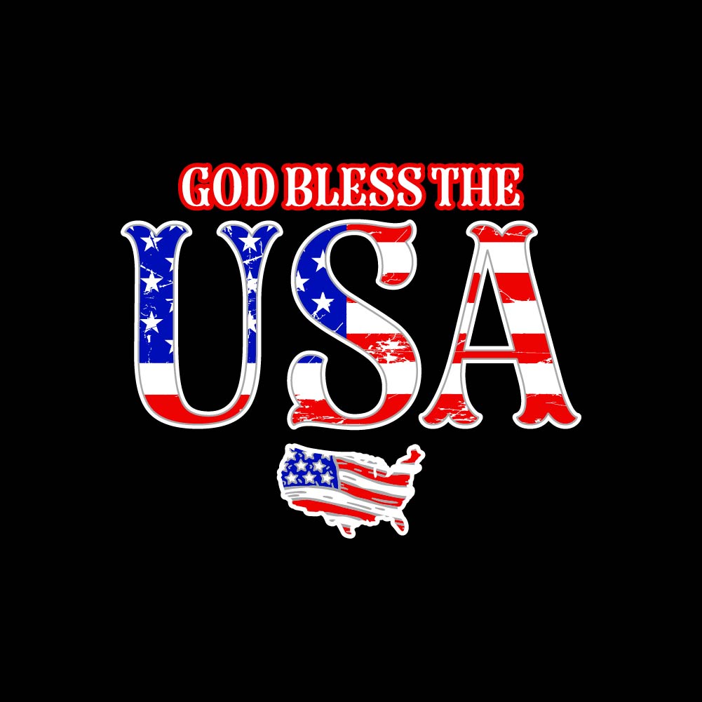 GOT BLESS THE USA - PK - USA - 016 USA FLAG