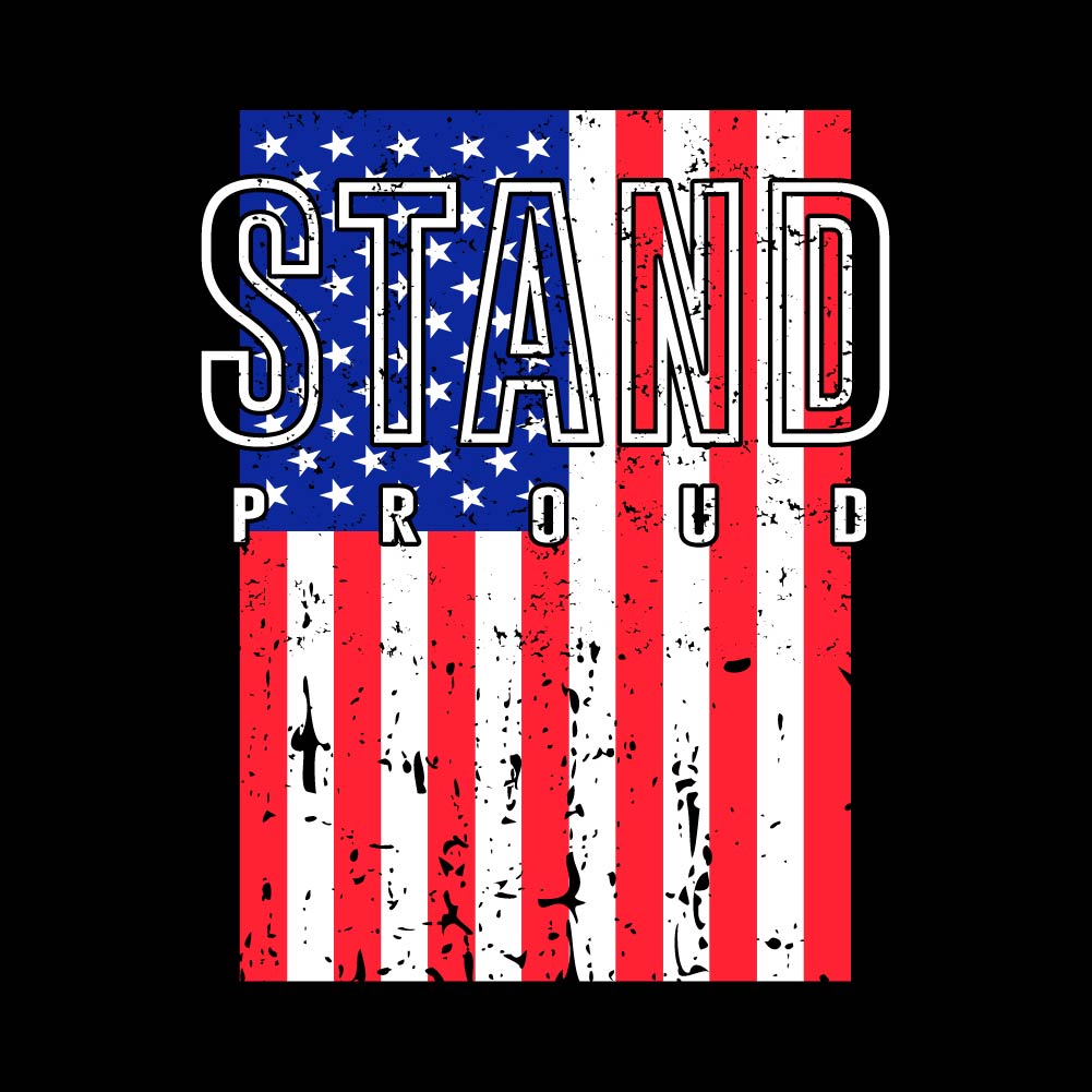 Stand Proud - PK - USA - 005 USA FLAG