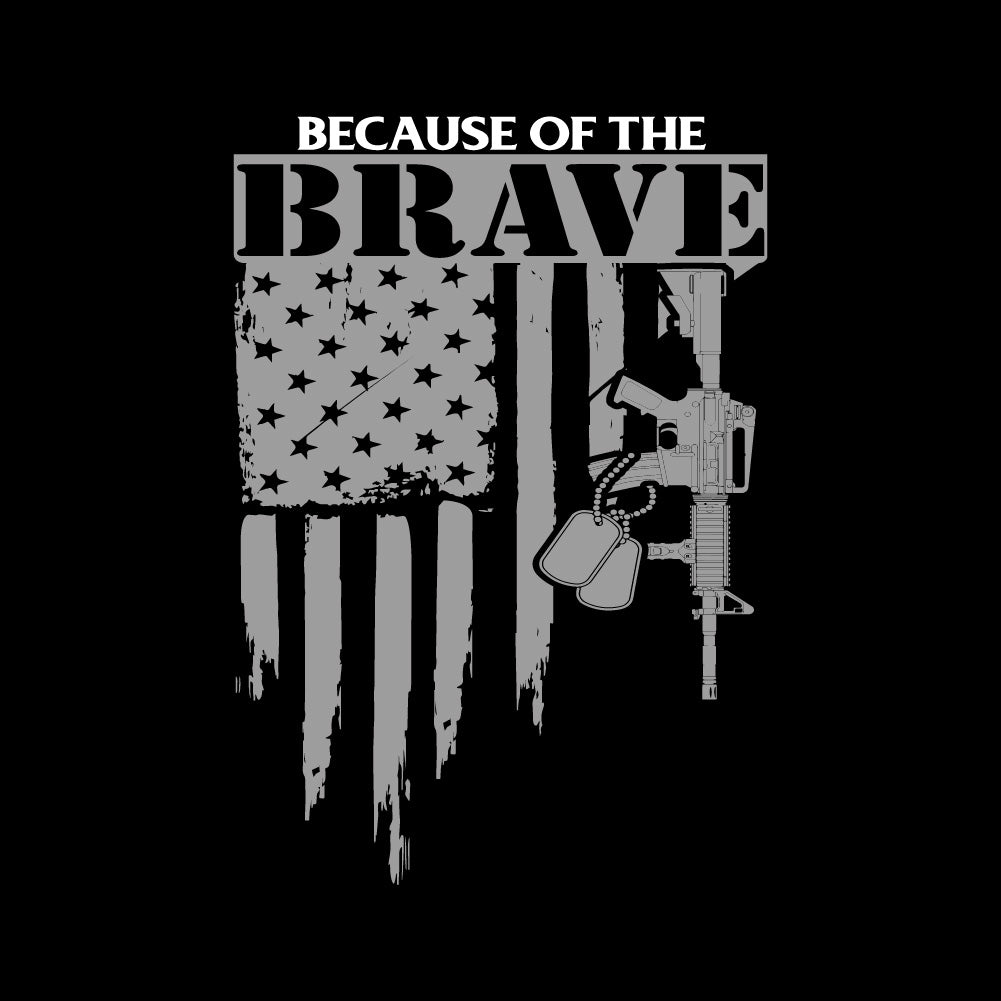 MILITARY BECAUSE OF THE BRAVE - USA - 160