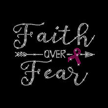 Load image into Gallery viewer, Faith Over Fear | Rhinestones - RHN - 074
