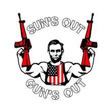 Load image into Gallery viewer, SUN&#39;S OUT AND GUNS OUT- USA-218
