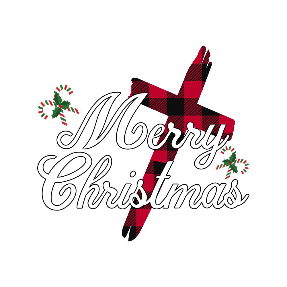 MERRY CHRISTMAS RED CROSS - XMS - 078