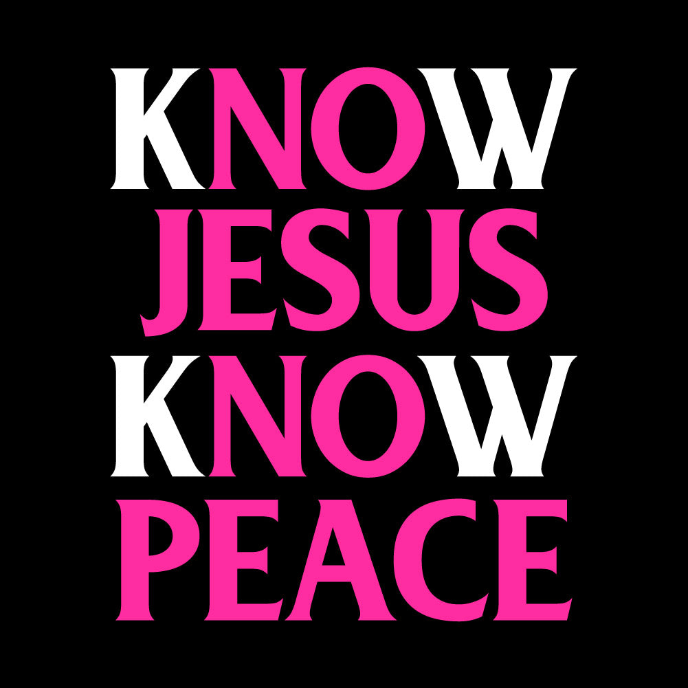 Jesus Know Peace - CHR - 258