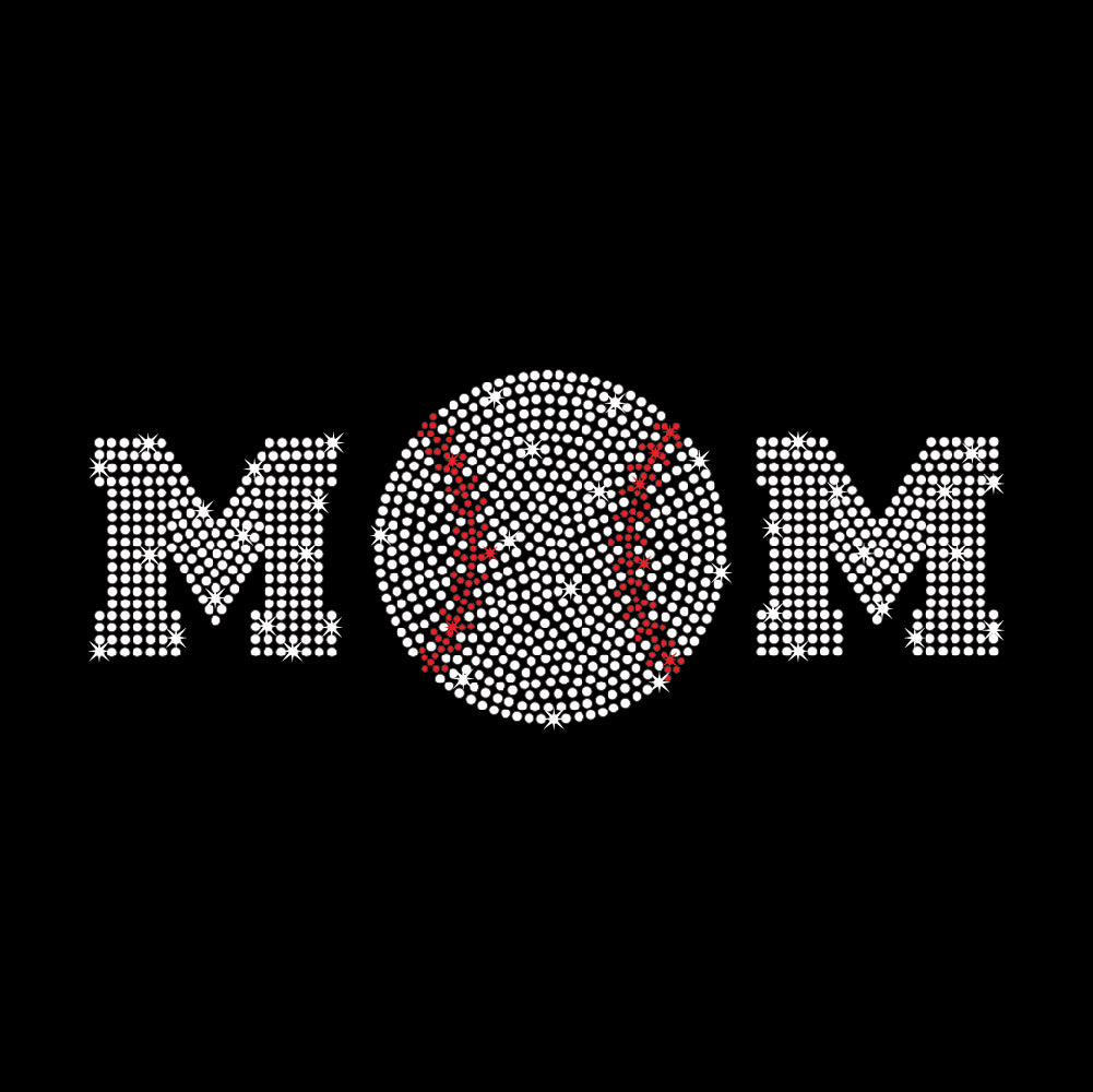 Baseball Mom | Rhinestones - RHN - 044