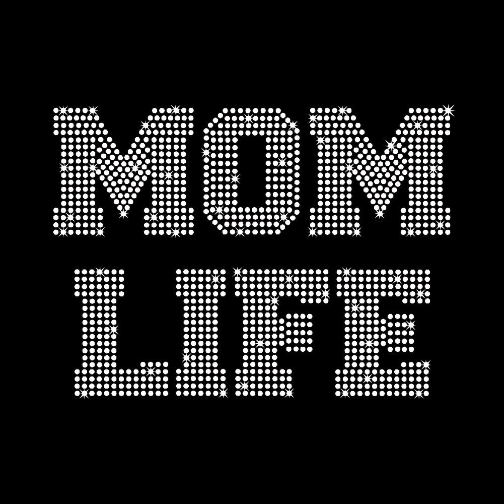 Mom Life | Rhinestones - RHN - 062
