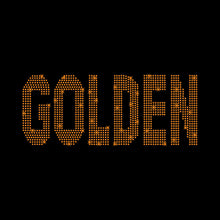 Load image into Gallery viewer, Golden | Rhinestones - RHN - 049

