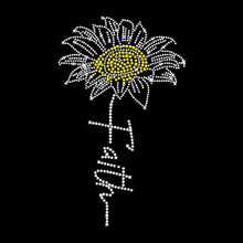 Load image into Gallery viewer, Faith Sunflower | Rhinestones - RHN - 063
