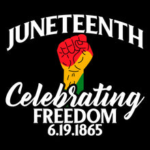 Load image into Gallery viewer, Juneteenth Celebrating Freedom - JNT - 001
