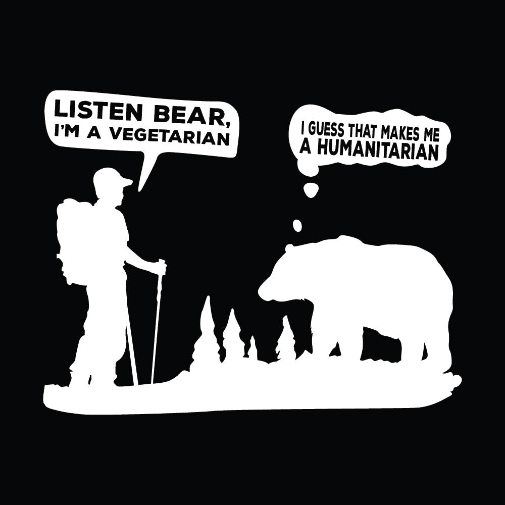 Listen Bear I'm A Vegetarian - MTN - 002