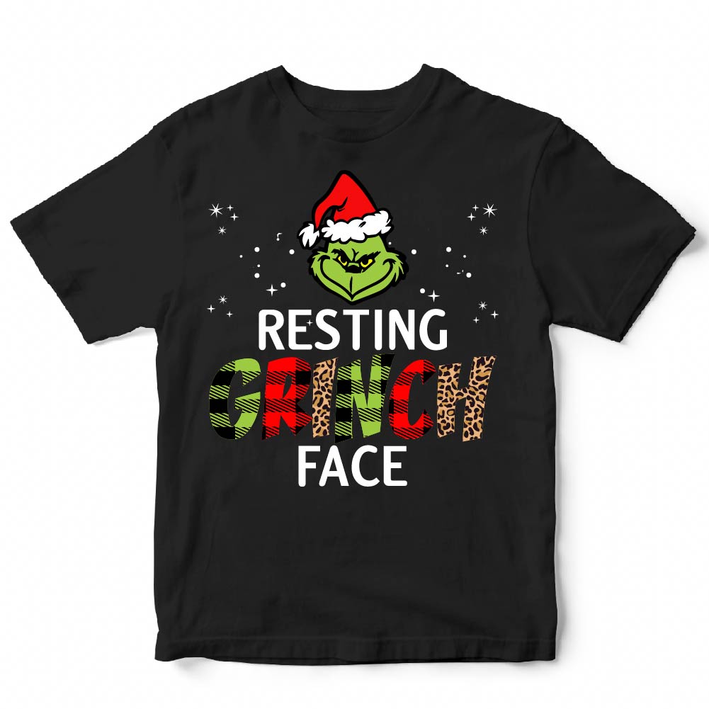RESTING GRINCH FACE - XMS - 127