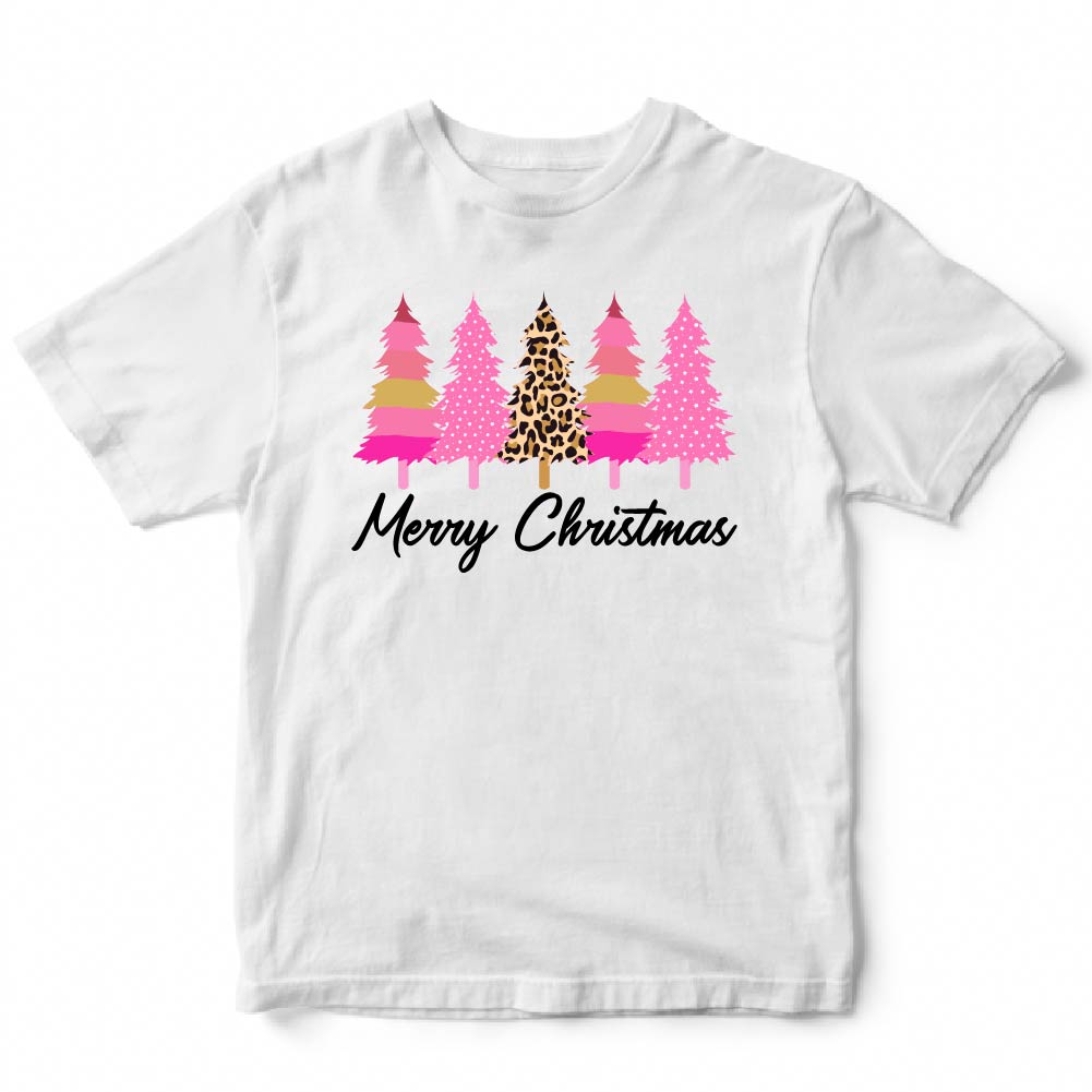 MERRY CHRISTMAS TREES Pink - XMS - 100